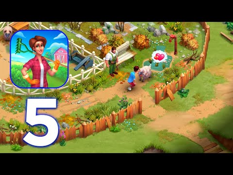 Farmscapes - Restore a farm & solve puzzles Gameplay Day 2 - Part 2 (iOS, Android)
