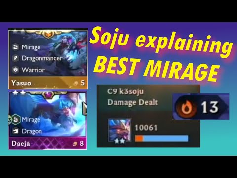 Soju explains BEST MIRAGE VERSIONS