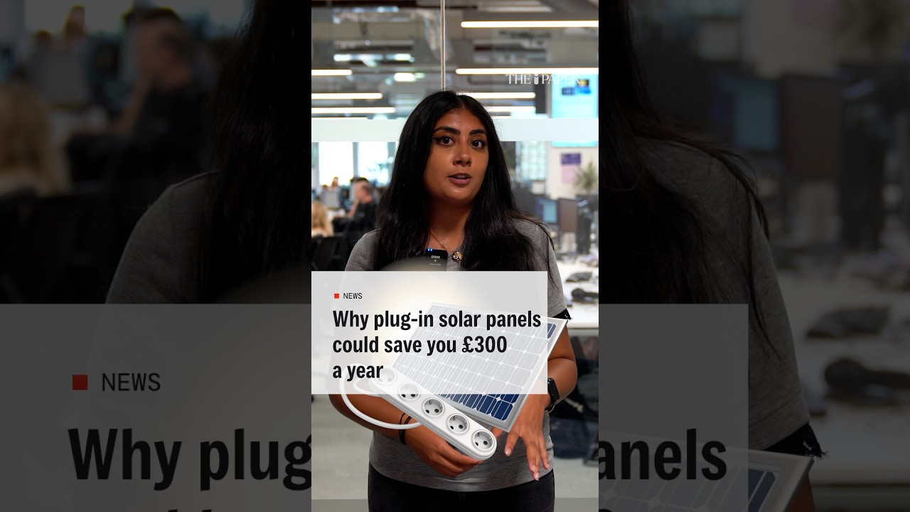 Why plug-in solar panels could save you £300 a year
