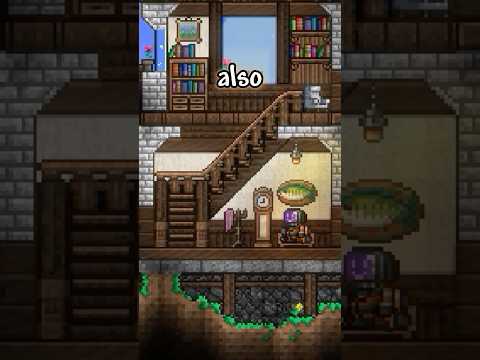 Quick Stairs Building Tips in Terraria #terraria