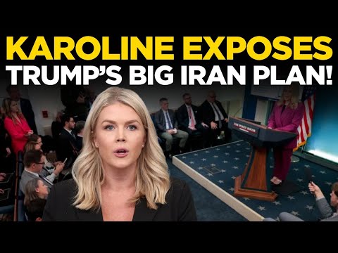 Karoline Leavitt LIVE: Trump’s Hidden Iran Plan EXPOSED by Karoline Leavitt | World on Alert | US