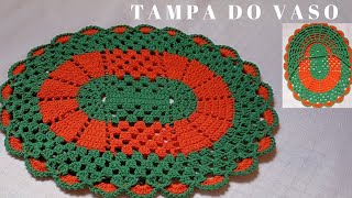 Tampa do Vaso - Jogo de Banheiro em crochê Fácil Rápido e Econômico