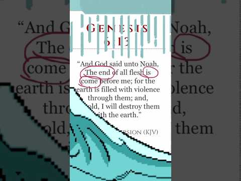 🕊️KJV Bible Verse of the Day • Noah’s Ark #shorts