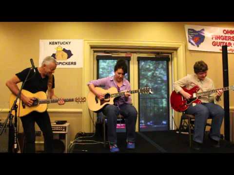 Cannonball Rag  Tommy Emmanuel, Chelsea Constable, and Gracie Constable