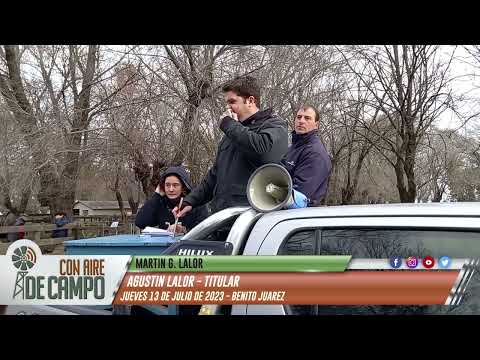 Agustín Lalor - remate de Martín G. Lalor - Jueves 13 de julio de 2023 - Benito Juárez