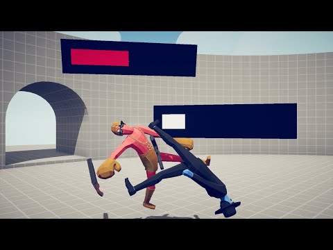 BOXING | GOLD BOXER +HP BAR 1 vs  1 MODERN FACTION - TABS - Totally Accurate Battle Simulator