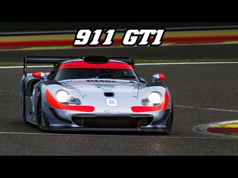 1997 PORSCHE 911 GT1 EVO @ Spa Classic 2023 | Turbo sounds & Flames