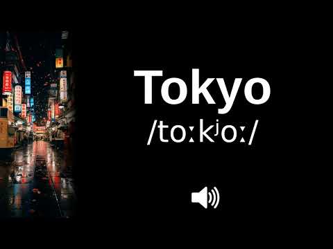🇯🇵 How to pronounce Tokyo (CORRECTLY!)