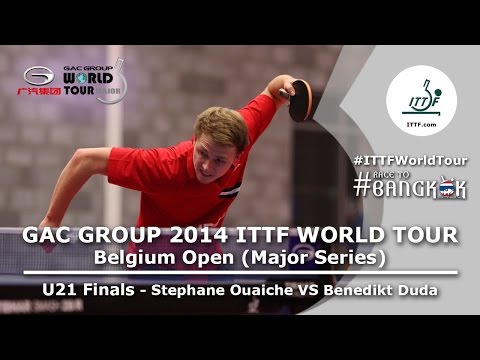 Belgium Open 2014 Highlights: Stephane Ouaiche Vs Benedikt Duda (U21 FINAL)