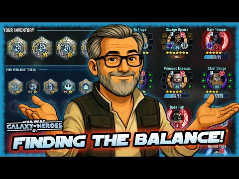 Here's How I'm Balancing Lightspeed Tokens with My F2P Farming Goals in SWGOH!