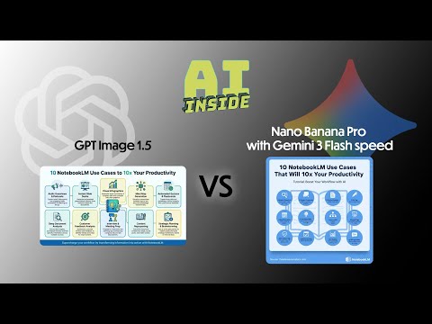 We test GPT Image 1.5 vs Nano Banana Pro with Gemini 3 Flash speed