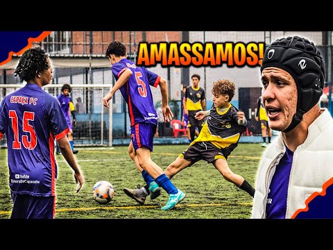 A BASE DO CAPAÇA FC JOGOU MUITO!! TIME JUNIOR SUB 15