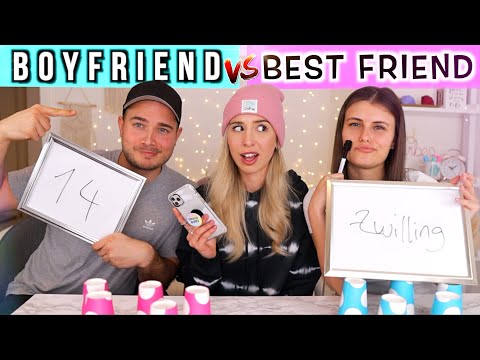 WHO KNOWS ME BETTER?!🤜🏼💥 BEST FRIEND vs BOYFRIEND Challenge with Punishment - Cali Kessy