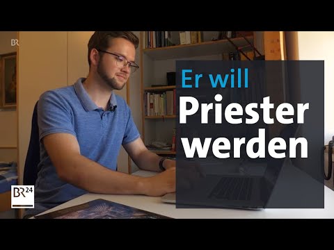 Warum dieser junge Mann Priester werden will | BR24