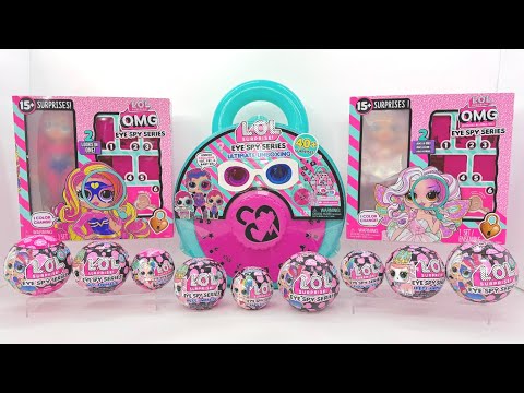 ASMR LOL SURPRISE EYE SPY Series Oddly Satisfying Toy Unboxing