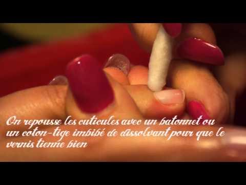 comment appliquer huile cuticule