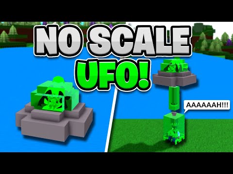 NO Scale Tool UFO!!! - Build A Boat For Treasure!
