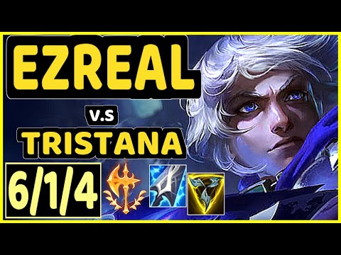 DEFT (EZREAL) vs TRISTANA - 6/1/4 KDA BOTTOM ADC CHALLENGER GAMEPLAY - KR
