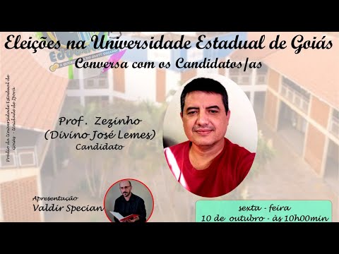 Eleições para Coordenação da Universidade Estadual de Goiás - Unidade de Iporá