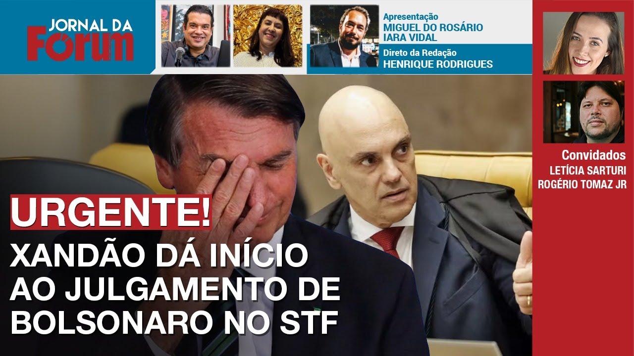 Urgente! Denúncia contra Bolsonaro vai a julgamento no STF | 13.03.25
