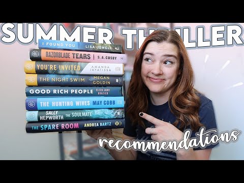 Summer Thriller Book Recommendations ☀️👙🌻