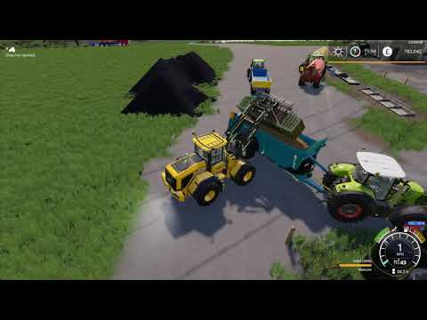 SPREADING COW MANURE |Chellington Valley|FS19|contractor and dairy |ep28