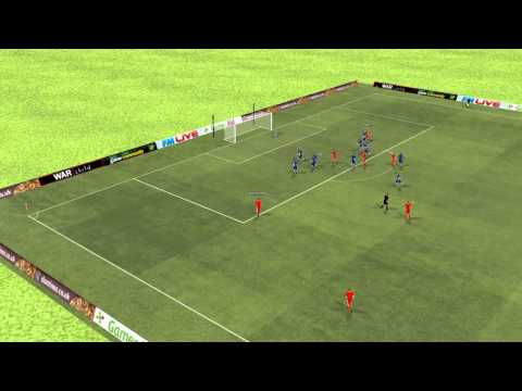 Dnepr Mogilev vs Liverpool - Suarez Goal 23 minutes