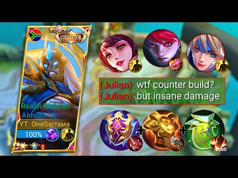 HOW TO COUNTER AGGRESSIVE MAGE TYPE HEROES🔥 | ALDOUS BEST BUILD 2022