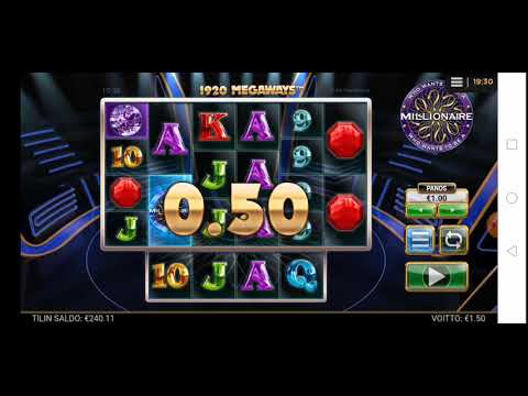 Haluatko miljonääriksi - Who wants to be a millionaire Unibet