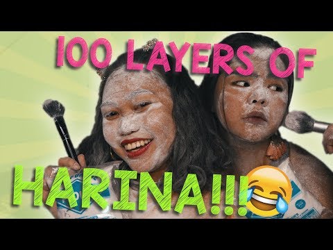 100 LAYERS OF HARINA CHALLENGE!