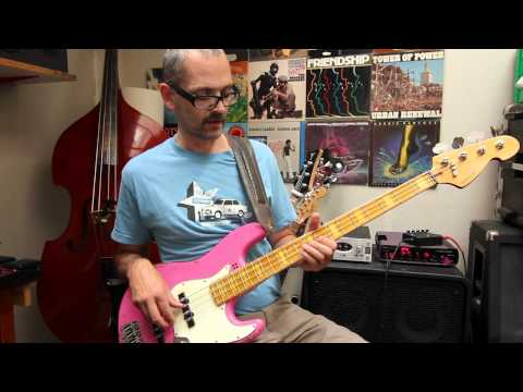 L325 Funky G minor bass lesson