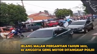 Download lagu Jelang Malam Pergantian Tahun 2021, 30 Anggota Geng Motor Ditangkap Polisi mp3