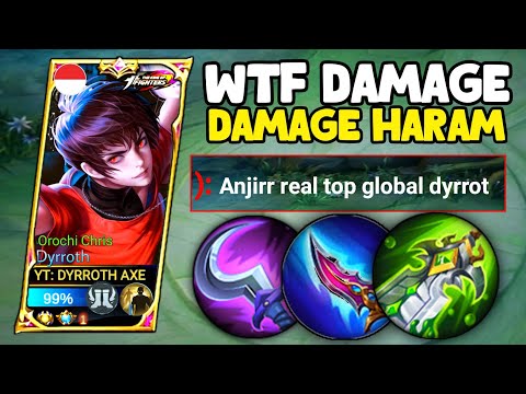 Wtf Damage!! Best Build Dyrroth Tersakit 2023 - Item Dyrroth Tersakit 2023