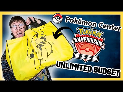 Pokemon Center London European International Championships 2023 Vlog! #EUIC UNLIMITED BUDGET!!