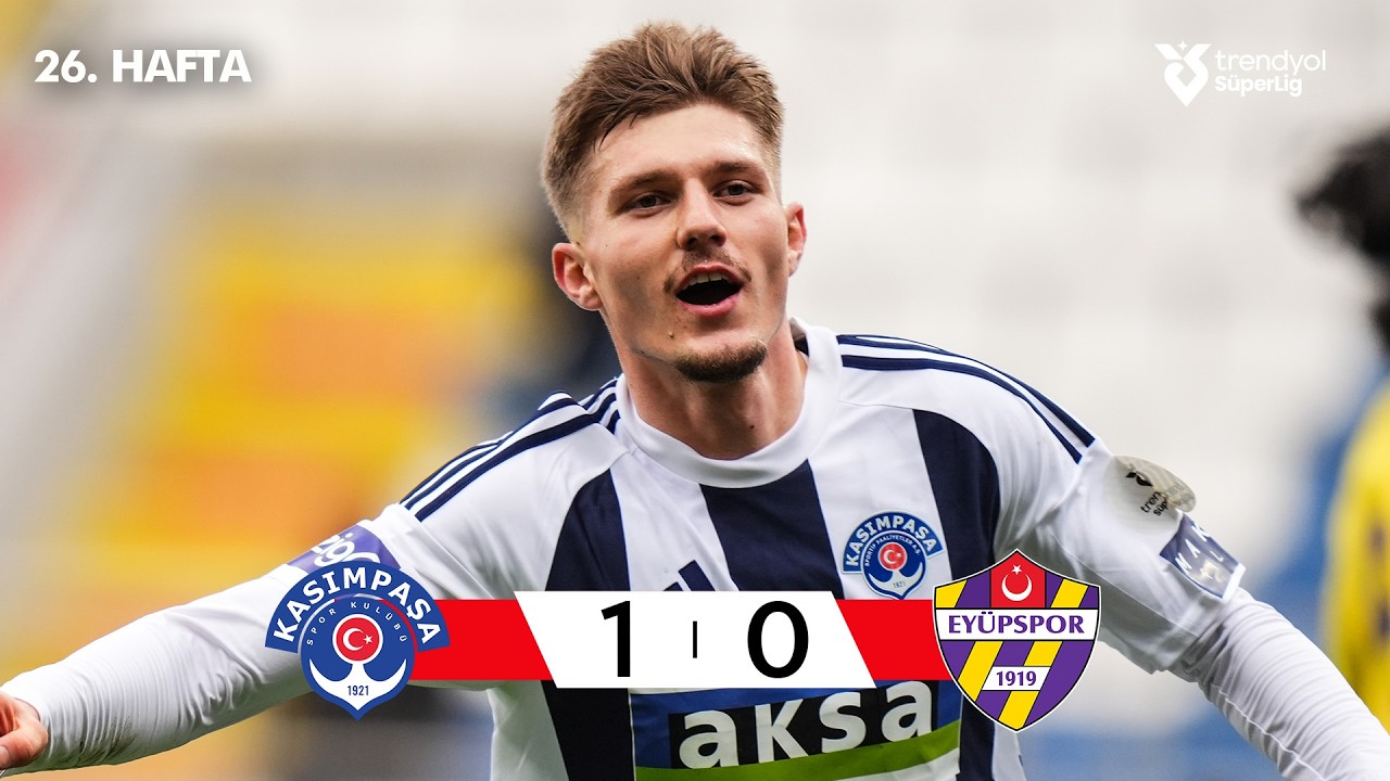 Kasımpaşa vs Eyüpspor Highlights