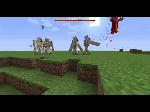 How Many Iron Golem to kill Magician King and Alienvoker - Minecraft