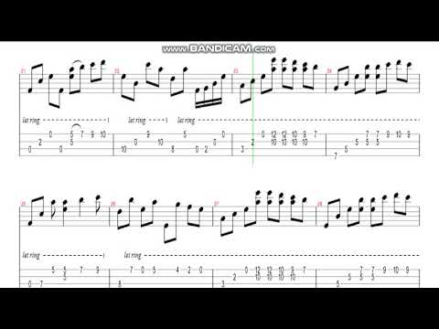 Right Here Waiting_Richard Marx (bass solo tab)