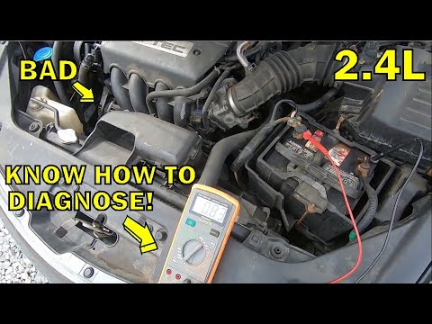 2008-2012 Honda Accord 2.4L Alternator Replacement
