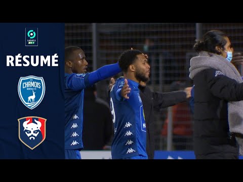CHAMOIS NIORTAIS FC - STADE MALHERBE CAEN (3 - 0) - Résumé - (CNFC - SMC) / 2020-2021