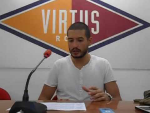 Unicusano Virtus Roma - Moncada Agrigento: Massimo Chessa in sala stampa