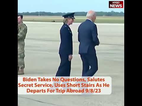 Biden's G20 Trip: No Questions on Departure, Then 'Muhammad bin Salam—Excuse Me, Muhammad bin Salman' (September 9, 2023)