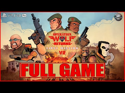 Operation Wolf Returns First Mission FULL GAME Gameplay Walkthrough PS4 Pro (No Commentary)