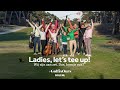 Ladies, let's tee up! #GolfisOurs
