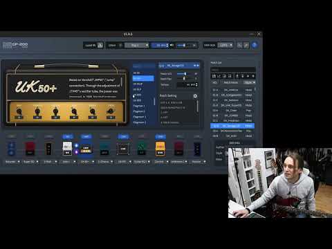Valeton GP- 200 - the Marshall amps? w/ Harley Benton Fusion 3 HH FR