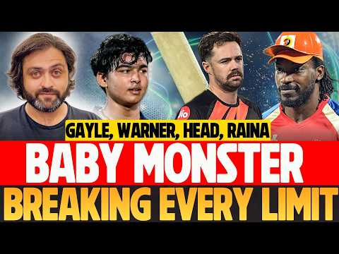 BABY MONSTER Vaibhav Sooryavanshi vs Gayle, Head, Warner is Breaking Every Limit in T20 Cricket