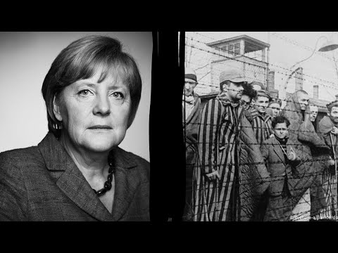 Angela Merkel rappt über Ausschwitz