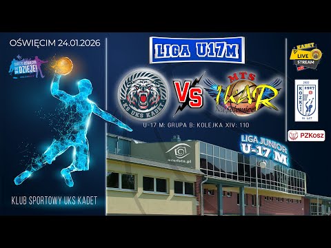 KS UKS KADET vs IKAR Niepołomice / kat. U17 / Oświęcim 24.01.2026r