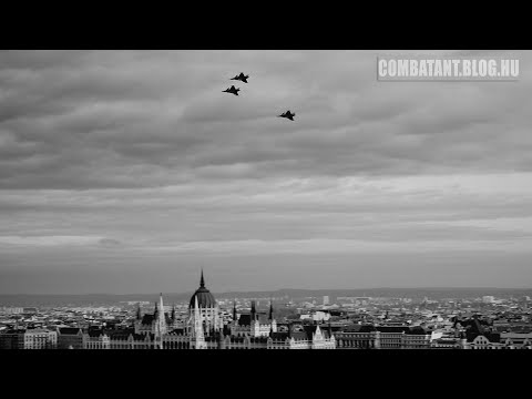 Farewell flight over Budapest - 2021.01