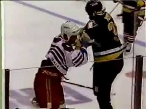 Joe Kocur vs Dave Roche Oct 3, 1995