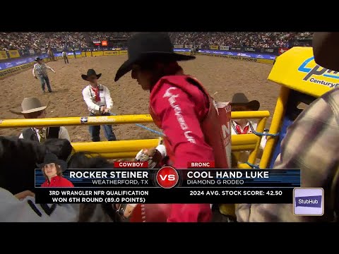 Rocker Steiner vs Cool Hand Luke 87.5 | 2024 NFR Round 8